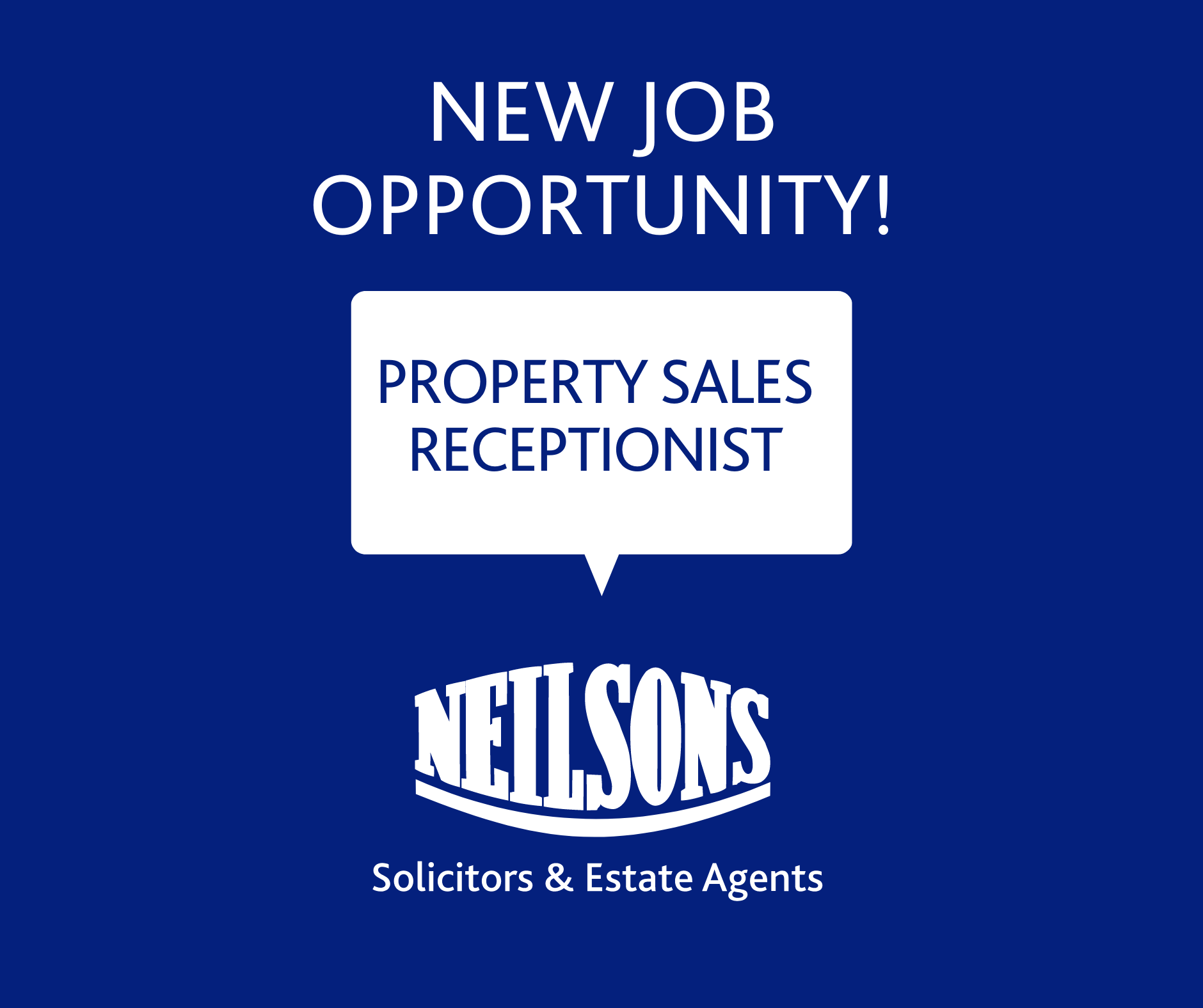 Property sales receptionist