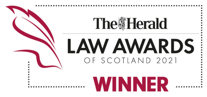 Law Awards of Scotland winner