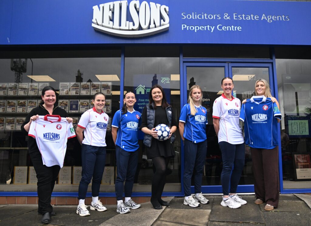 Neilsons becomes front of shirt sponsor of Spartans FC Women ahead of 2026/27 SWPL1 season
